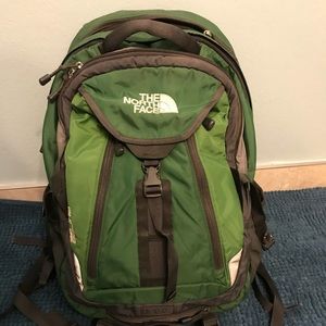 North Face Backpack- Cushioned laptop pocket